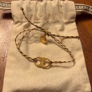 Tory Burch Embrace Ambition Bracelet - yellow, blue, gold